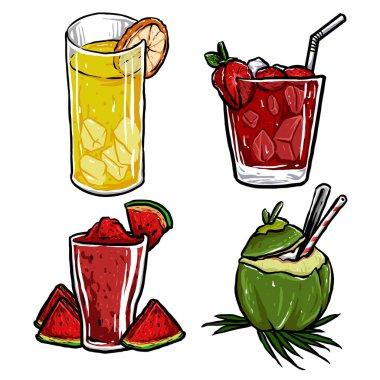 Taze taze meyveler içindedirler.