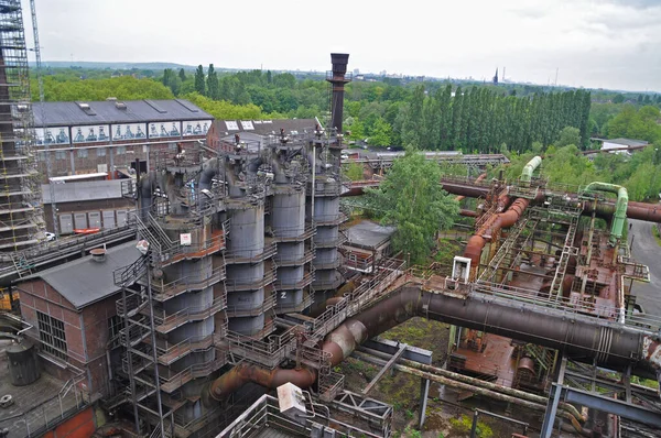 Former Industry Duisburg Germany Blast Furnaces — Stock Photo, Image