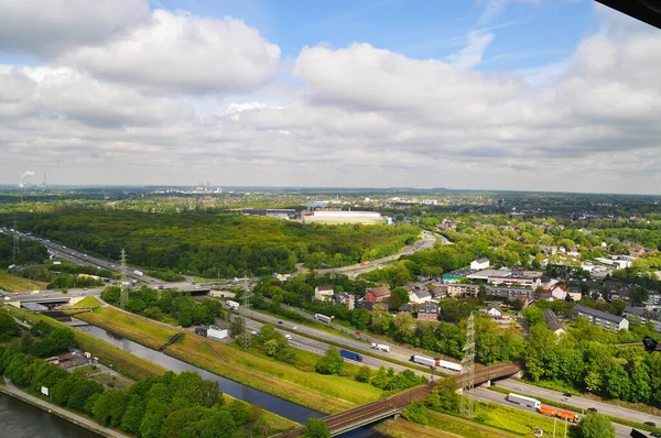 Vista Ciudad Oberhausen Alemania — Foto de Stock