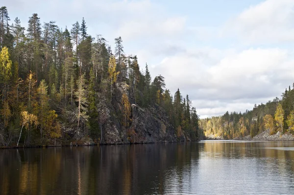 Kleine Schlucht Einem Nationalpark Ostfinnland — Stockfoto