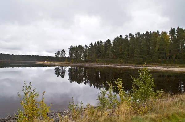 Lake City Kuhmo Finland — Stock Photo, Image