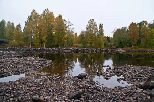 Finlandiya Nın Kuhmo Kenti Yakınlarında Bir Göl — Stok fotoğraf