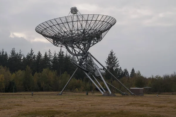 Radiotelescópios Perto Aldeia Westerbork Países Baixos — Fotografia de Stock