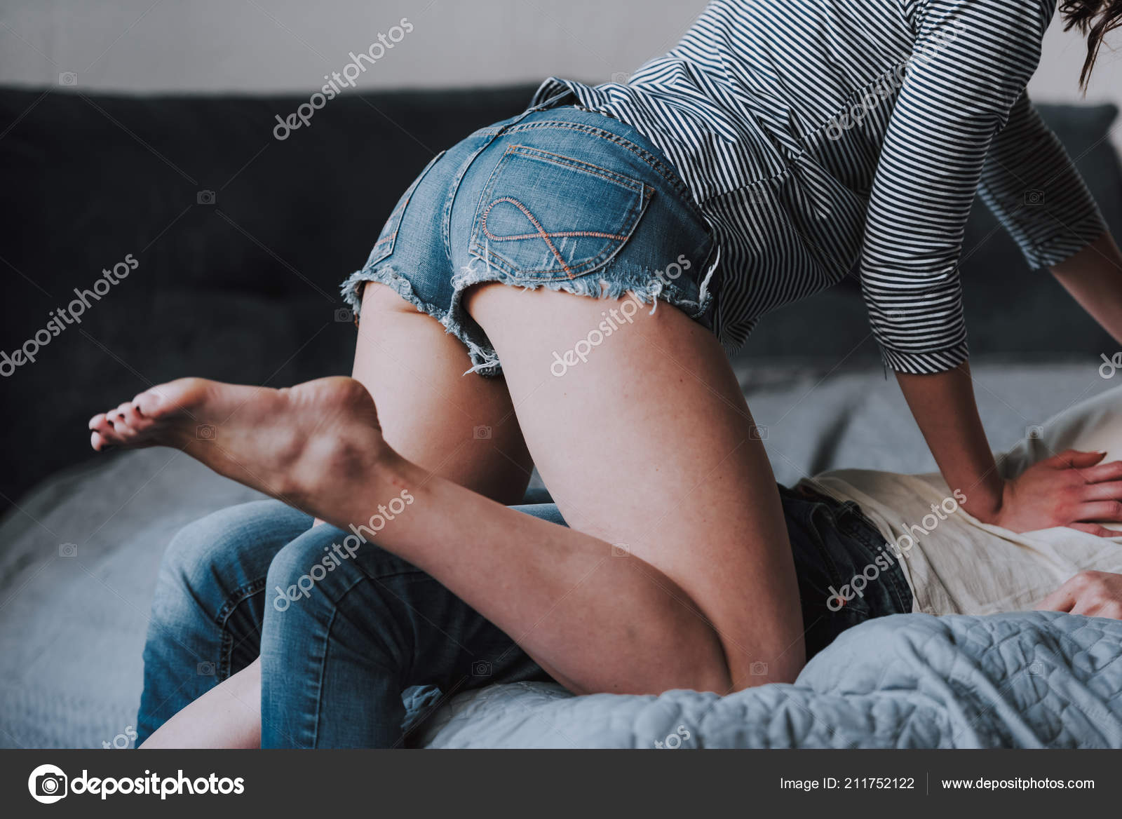 husband and wife enjoying sex
