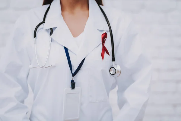 Oncología con el paciente. Servicio de Enfermería para Personas . — Foto de Stock