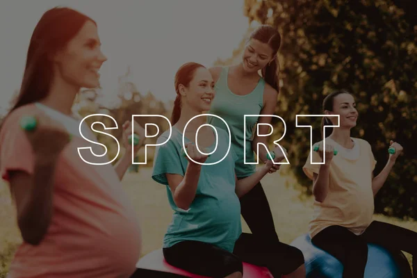 Exercício Bolas Para Yoga Palhaços Roupa Desporto Tapetes Ioga Treinador — Fotografia de Stock