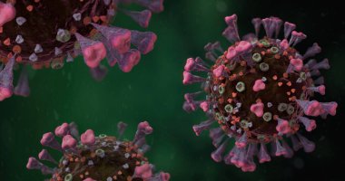 Corona VIrus COVID-19 mikroskop altında