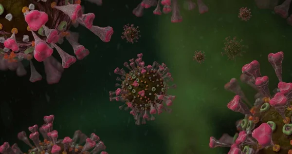 Corona VIrus COVID-19 mikroskop altında