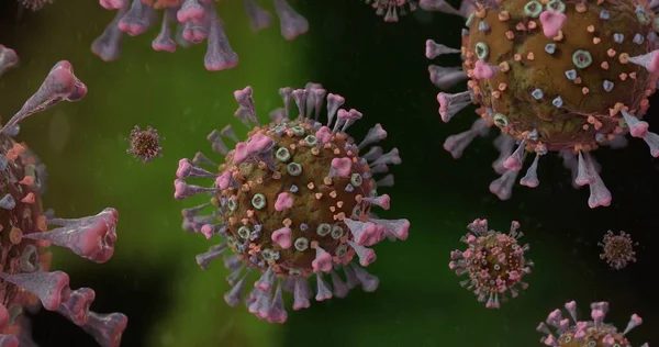 Corona VIrus COVID-19 mikroskop altında