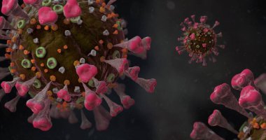 Corona VIrus COVID-19 mikroskop altında