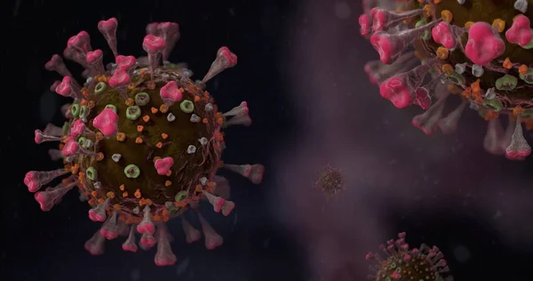 Corona VIrus COVID-19 mikroskop altında