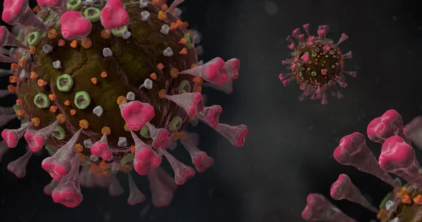 Corona VIrus COVID-19 mikroskop altında