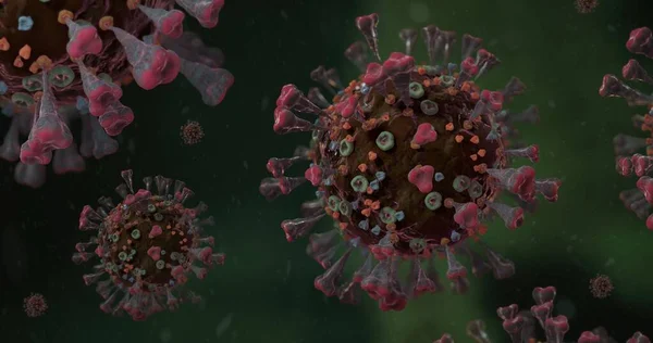 Corona VIrus COVID-19 mikroskop altında