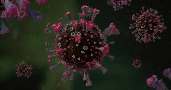 Corona VIrus COVID-19 mikroskop altında