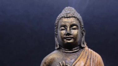 Tütsü dumanı ile Meditasyon Buda 01