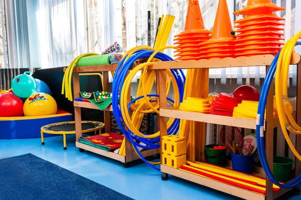 Rostov Donu Rusia Abril 2019 Varios Equipos Infantiles Para Actividades — Foto de Stock