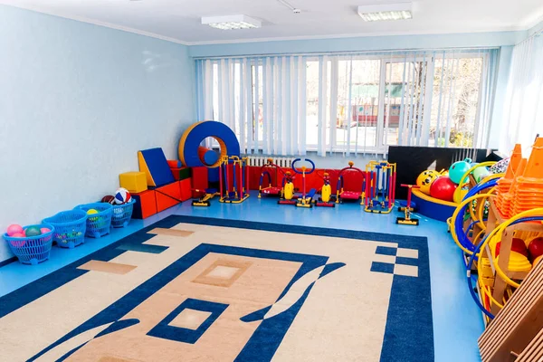 Rostov Don Russland April 2019 Ausgestattete Turnhalle Kindergarten — Stockfoto