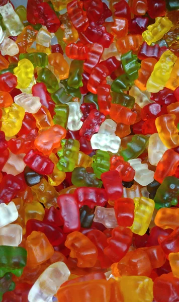 Colorfull Gummy Bears Candies — Stock Photo, Image