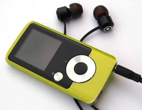 Mini Mp3 Digital Musikspelare — Stockfoto