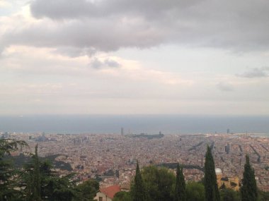 Barselona, İspanya. Paseo por la ciudad.
