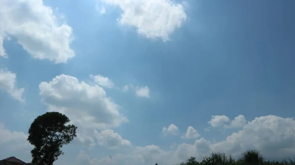 Clouds Blue Sky Background — Stock Photo, Image