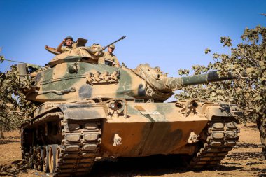 Askeri görüşme, Suriye silahlı muhaliflerinden Türk askerlerle savaşçılar arasında bir görüşme. Halep, Suriye 15 Eylül 2017