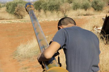 Halep, Suriye 12 Mart 2016: 57 mm Otomatik uçaksavar, Türk askeri