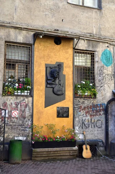 St. Petersburg 'da Viktor Tsoi duvarı