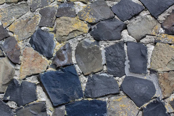 Fondo Una Pared Piedras Granito — Foto de Stock