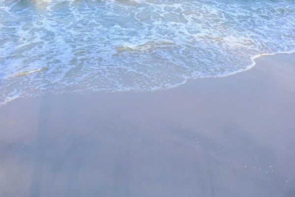 Beautiful Wave Beach Clear Water White Sand Your Holiday Andaman — Stock Photo, Image