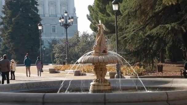 Madrid Espagne Mai 2020 Une Agréable Promenade Matinale Dans Jardin — Video