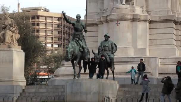 Madrid Espagne Mai 2020 Les Gens Apprécient Prennent Des Photos — Video