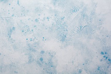 Mavi soyut karlı beton doku arka plan veya kayrak duvar. Yeni yıl kavramı.