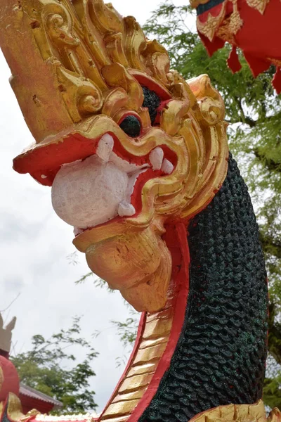 Naga Adalah Hewan Dalam Sastra Thailand Dan Muncul Dalam Cerita — Stok Foto