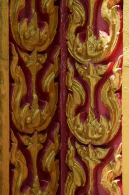 Usta teknisyenlerin Tayland 'a özgü bir desen ve ustalıklı işçilik.