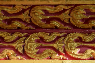 Usta teknisyenlerin Tayland 'a özgü bir desen ve ustalıklı işçilik.