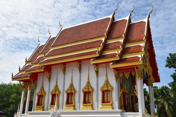 Schön Gebaute Kirchen Thailand Für Religiöse Zeremonien — Stockfoto