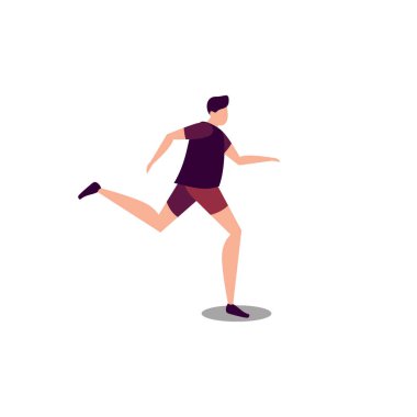 insanlar düz illüstrasyon çalışıyor