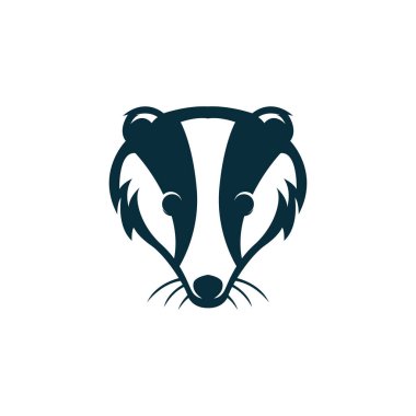 Porsuk başı logosu illüstrasyonu