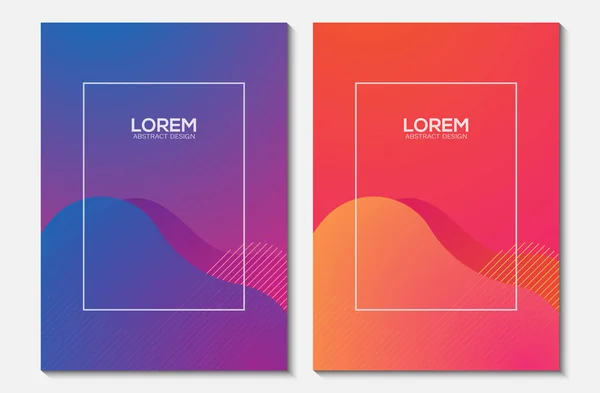 Yaratıcı soyut akışkan arka plan kapağı renkli