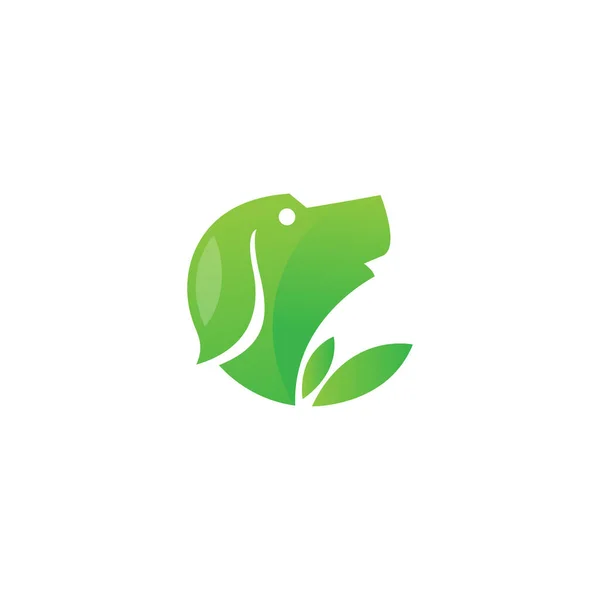 evcil hayvan bakım logo şablonu