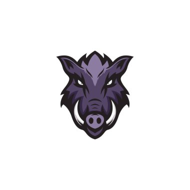 Vektör illüstrasyon yaban domuzu tasarımı