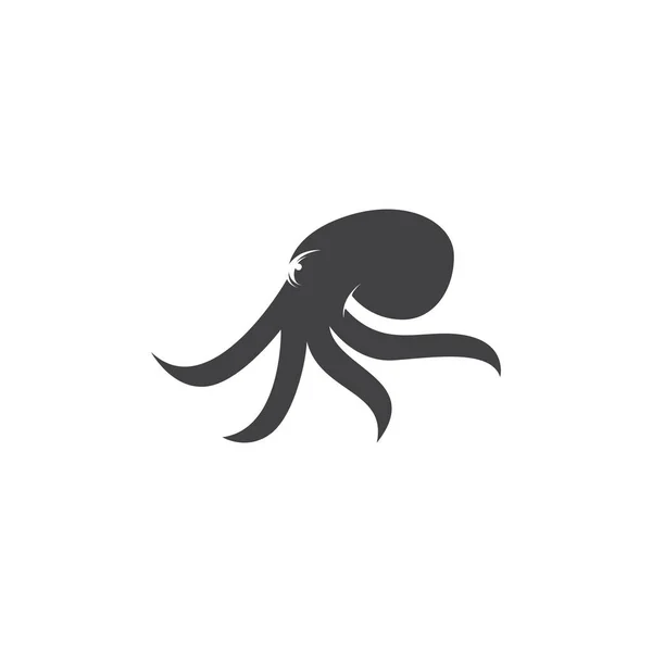 章鱼矢量轮廓标识元素模板 — 图库矢量图片