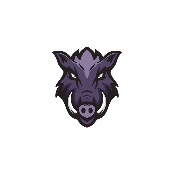 Vektör illüstrasyon yaban domuzu tasarımı