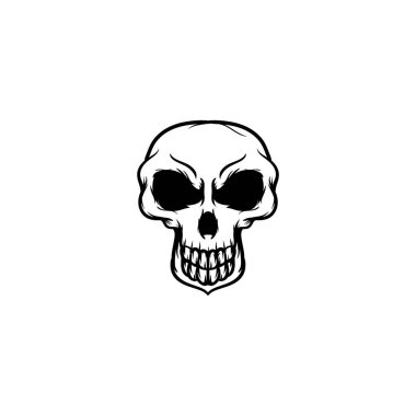 kafatası baş vektör çizelgesi sanatı