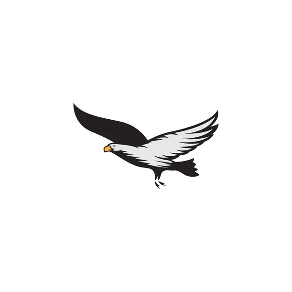 Adler Vektor Illustration Logo Vorlage — Stockvektor