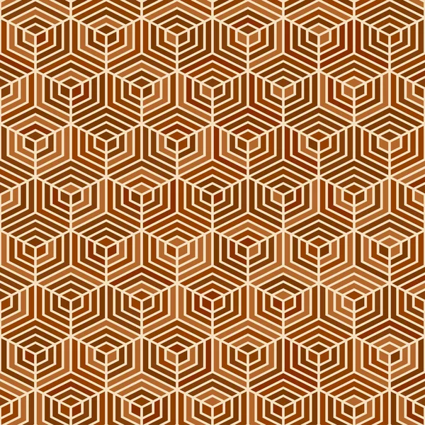 Hexagone Motif Sans Couture Parquet Texture Fond — Image vectorielle