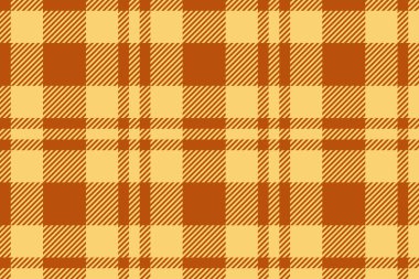 ekose arka plan gingham kontrol kumaş dokusu sarı ve kahverengi renkler tartan vektör dikişsiz desen çizim tekstil