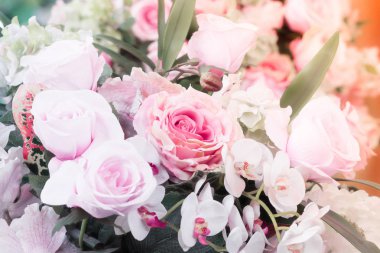 Arka plan için eski güller.