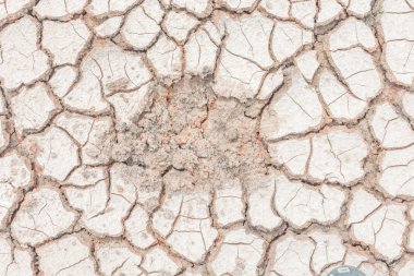 Kuru çatlak toprak detay yüzey arka plan